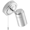 Image de Lindby Applique Murale Remilan à intensité variable (Moderne) en Argent Métal e. a. pour Salon & Salle manger (1 lampe,à GU10), Luminaire salle de bain Lampe WC