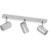 Image de Lindby Spot Remilan à intensité variable (Moderne) en Argent Métal e. a. pour Salon & Salle manger (à 3 lampes, GU10) Lampe encastrable plafonnier applique