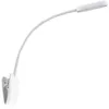Image de PRIOS LED Lampe à pince Najari avec une connexion USB intensité variable (Moderne) en Blanc e. a. pour Bureau (1 lampe,à), poser lampe liseuse