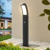 Image de Lindby luminaire pour socle LED Moshe, 60 cm, anthracite, détecteur