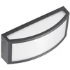 Image de Lindby LED Applique Exterieur Jakari (Moderne) en Noir Aluminium (1 lampe,à), Murale Luminaire Lampe Jardin Eclairage d’exterieur