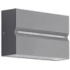 Image de PRIOS LED Applique Exterieur Itarion (Moderne) en Gris Aluminium (1 lampe,à), Murale Luminaire Lampe Jardin Eclairage d’exterieur