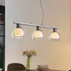 Image de Lucande Kaiya, suspension, à 3 lampes, Ø 14 cm, allongée