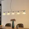 Image de Lucande Kaiya, suspension, verre, à 5 lampes