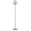 Image de Lucande Lampadaire Kaiya (Moderne) en Gris Métal e. a. pour Salon & Salle à manger (1 lampe,à E27), Sur Pied Lampe a de Sol