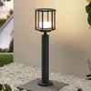 Image de Lucande Borne lumineuse Bérénice, 60 cm, gris foncé, métal, GX53