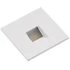 Image de LED Projecteur encastrable dans le mur Vexi à intensité variable (Moderne) en Blanc Aluminium e. a. pour Salon & Salle manger (1 lampe,à)