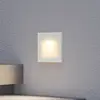 Image de Arcchio Applique encastrable LED Zamo, blanc, 11 cm, métal, IP65