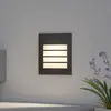 Image de Arcchio Applique encastrable LED Zamo, paralume, noir, IP65