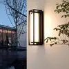 Image de Lucande Banetti applique d’extérieur LED, 50 cm