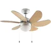 Image de Lindby Ventilateur de plafond avec lampe Minja (Moderne) en Gris Métal e. a. pour Salon & Salle à manger (1 lampe,à E14),