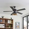 Image de Ventilateur de plafond Lucande avec éclairage Shamoian, silencieux, Ø 130 cm