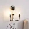 Image de Applique murale Lindby Elanova, gris, à 2 lampes, 35 cm, E14