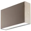 Image de Arcchio LED Applique extérieure Karline (Moderne) en Gris Inox (1 lampe,à), pour mur extérieur/façade de maison terrasse und balcon