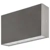 Image de Arcchio LED Applique extérieure Karline (Moderne) en Gris Inox (1 lampe,à), pour mur extérieur/façade de maison terrasse und balcon
