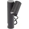 Image de PRIOS Luminaire extérieur Tulimar à intensité variable (Moderne) en Noir Aluminium (1 lampe,à GU10), Lampe sur piquet