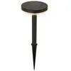 Image de PRIOS LED Lampe Solaire Glenios (Moderne) en Noir (1 lampe,à), Eclairage Exterieur Jardin
