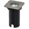 Image de PRIOS Spots encastrables dans le sol Riya (Moderne) en Gris Inox (1 lampe,à GU10), Spot encastrable extérieur
