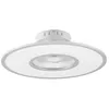 Image de Lindby LED Ventilateur de plafond avec lampe Romea à intensité variable (Moderne) en Gris e. a. pour Salon & Salle manger (1 lampe,à),