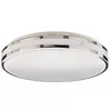 Image de Arcchio LED Plafonnier Salle De Bain Sinovu (Moderne) en Argent Métal e. a. pour de bain (1 lampe,à), WC Luminaire Lampe Plafond Eclerage