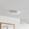 Image de Arcchio Sinovu plafonnier pour salle de bain LED, chrome, 34 cm