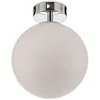 Image de Arcchio LED Plafonnier Salle De Bain Maviris (Moderne) en Argent Métal e. a. pour de bain (1 lampe,à), WC Luminaire Lampe Plafond Eclerage