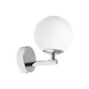 Image de Arcchio LED Applique Murale Maviris (Moderne) en Argent Métal e. a. pour Salle de bain (1 lampe,à), Luminaire salle Lampe WC
