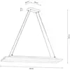 Image de Envostar Tribe suspension LED, chêne huilé