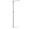 Image de PRIOS LED Lampadaires de bureau Taronis à intensité variable (Moderne) en Blanc Aluminium e. a. pour Bureau (1 lampe,à), Lampe lampe travail lampadaire éclairage