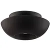Image de Lucande Plafonnier Kellina à intensité variable (Moderne) en Noir Métal e. a. pour Salon & Salle manger (1 lampe,à E27), design plafonnier lampe