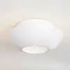 Image de Lucande plafonnier Kellina, Ø 48 cm, blanc, métal