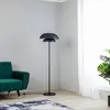 Image de Lucande lampe sur pied Kellina, 151 cm, noir, métal, E27