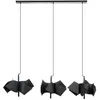 Image de Lucande Suspension Imron à intensité variable (Moderne) en Noir Métal e. a. pour Salon & Salle manger (à 3 lampes, E14) design suspension lampe plafonnier