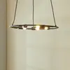Image de Lucande Linnard Suspension en acier à 5 lampes