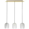 Image de Lucande Suspension Taylan à intensité variable (Moderne) en Blanc Métal e. a. pour Salon & Salle manger (à 9 lampes, G9) design suspension lampe plafonnier