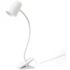 Image de LED Lampe à pince Ailina intensité variable (Moderne) en Blanc e. a. pour Bureau (1 lampe,à), poser, lampe liseuse