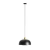 Image de Lindby Suspension Miraca à intensité variable (Moderne) en Noir Métal e. a. pour Salon & Salle manger (1 lampe,à E27), Luminaire Lampe Plafond Plafonnier Suspendue