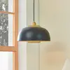 Image de Lindby Miraca suspension en noir et or