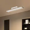 Image de Prios Yuela plafonnier LED, DALI, 120 cm, blanc
