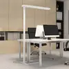 Image de Arcchio Lampadaire de bureau LED Susi, blanc, capteur, variateur tactile