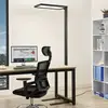 Image de Lampadaire de bureau LED Arcchio Nelus, noir, avec capteur, à intensité variable