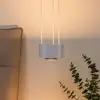 Image de Suspension LED Arcchio Rotari, lentille, haut/bas, blanc