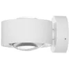Image de Arcchio LED Applique Murale Rotari à intensité variable (Moderne) en Blanc Aluminium e. a. pour Salon & Salle manger (à 2 lampes,), Lampe Eclairage Luminaire Mural