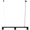 Image de Arcchio Suspension Brinja à intensité variable (Moderne) en Noir Aluminium e. a. pour Salon & Salle manger (à 3 lampes, GU10) Luminaire Lampe Plafond Plafonnier