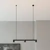 Image de Arcchio suspension Brinja, noir, 90 cm, à 3 lampes, GU10