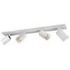 Image de Arcchio Spot Brinja à intensité variable (Moderne) en Blanc Aluminium e. a. pour Salon & Salle manger (à 4 lampes, GU10) Lampe encastrable plafonnier applique