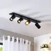 Image de Spot Arcchio Brinja, noir, longueur 65 cm, Ø 7 cm, à 4 lampes.