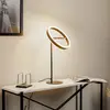 Image de Lucande Lampe de table LED Yekta, noir, 59 cm, intensité variable