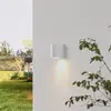 Image de Prios Irfan applique d'extérieur rond blanc 10 cm