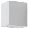 Image de PRIOS Applique Exterieur Irfan à intensité variable (Moderne) en Blanc (1 lampe,à GU10), Murale Luminaire Lampe Jardin Eclairage
